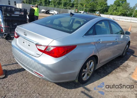 2012 Hyundai Sonata Limited z USA, uszkodzony, nr VIN 5NPEC4AC7CH455187